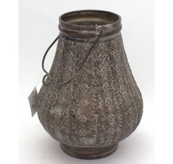 Antique metal lantern, small-thumbnail