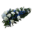 Funeral bouquet blue & white-thumbnail