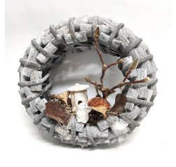 Hedgehog nest wreath-thumbnail