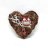 Cone heart wreath with owl decorations-thumbnail