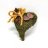 Moss heart wreath with yellow bow-thumbnail
