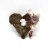 Moss heart wreath with cones and hedgehog-thumbnail