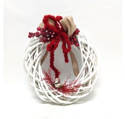 Wreath with bird and berries-thumbnail