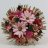 Dried flower bouquet pink-thumbnail