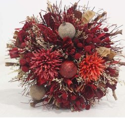 Dried flower bouquet red smaller-thumbnail