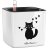 Lechuza Cube Glossy Cat 14 All-in-one Valkoinen-thumbnail