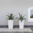 Lechuza Cubico Cottage 40 planter white-thumbnail