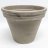 Grey clay pot with stripe 31,5 ø-thumbnail