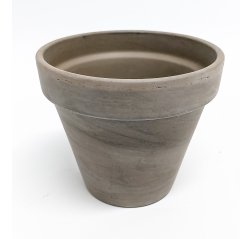 Grey clay pot 11,3 ø-thumbnail