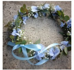 Delicate Christening wreath-thumbnail