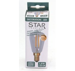 Star LED koriste hehkulamppu 1.8W-thumbnail