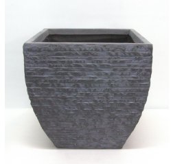 Gilbert pot curved square, anthracite-thumbnail