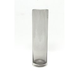 Mica glass cylinder, smoky grey-thumbnail