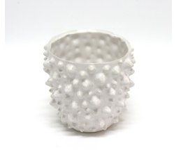 Edelweiss patterned vessel pot 12 cm-thumbnail