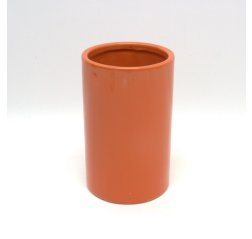 Orange pot / vase 17 cm-thumbnail