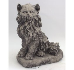 Furry cat statue-thumbnail