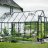 Greenhouse HALLS MAGNUM 11,5 M² with safety glass, green frame-thumbnail
