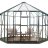 Greenhouse HALLS ATRIUM 9,0 M² with safety glass, green frame-thumbnail
