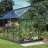 Greenhouse HALLS POPULAR 5,0 M² glass, green color-thumbnail