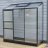 Greenhouse HALLS ALTAN 1.3 M² with polycarbonate sheet, green color-thumbnail
