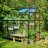 Greenhouse HALLS QUBE 5,1 M² with safety glass, black frame-thumbnail