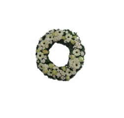 Flowered funeral wreath-thumbnail