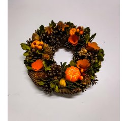 Autumnal Pumpky wreath-thumbnail